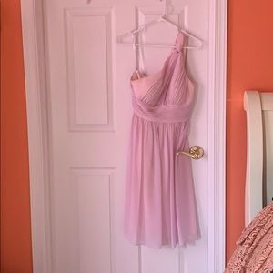 Pink semi formal dress